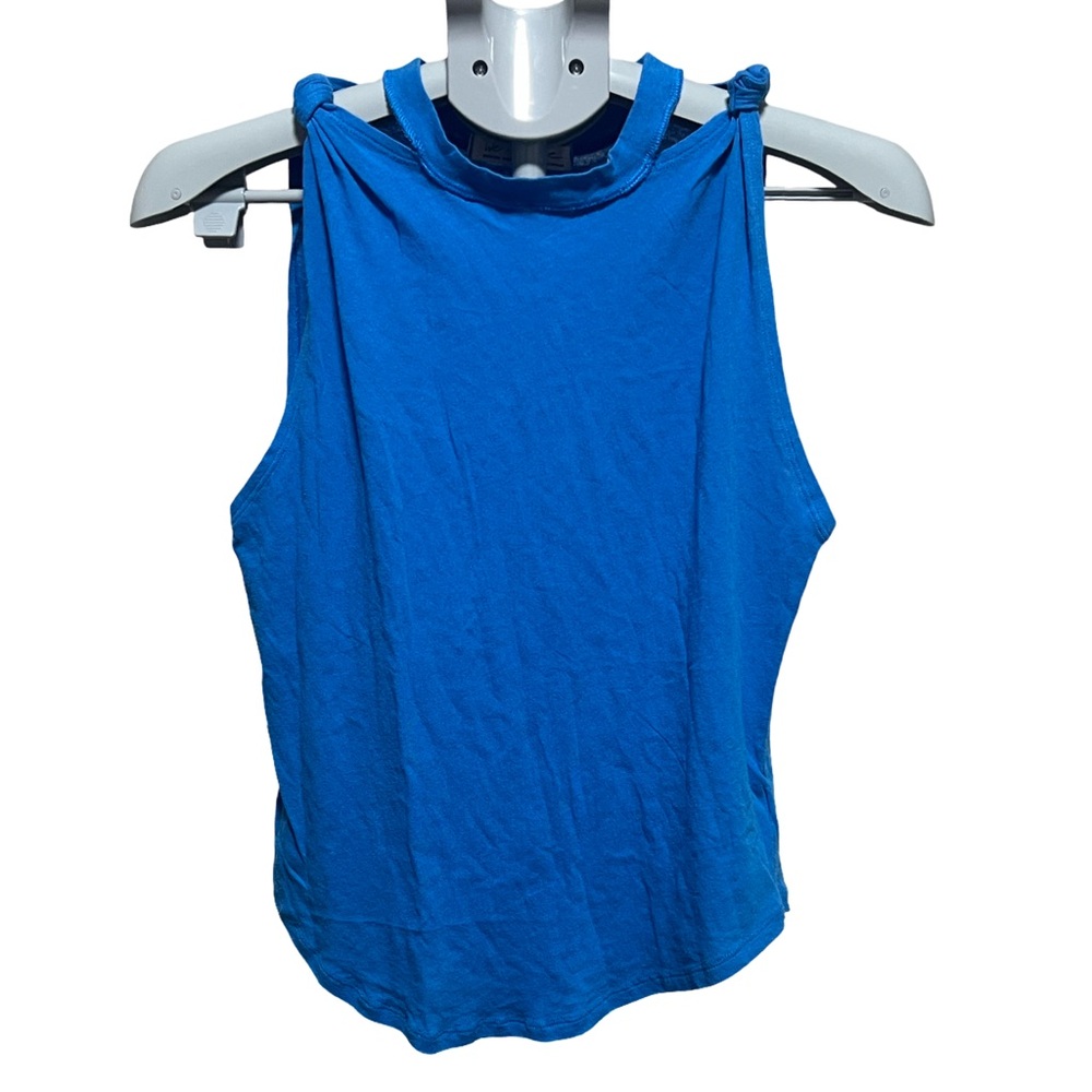 Free People We The Free Cobalt Blue Sleeveless Tank